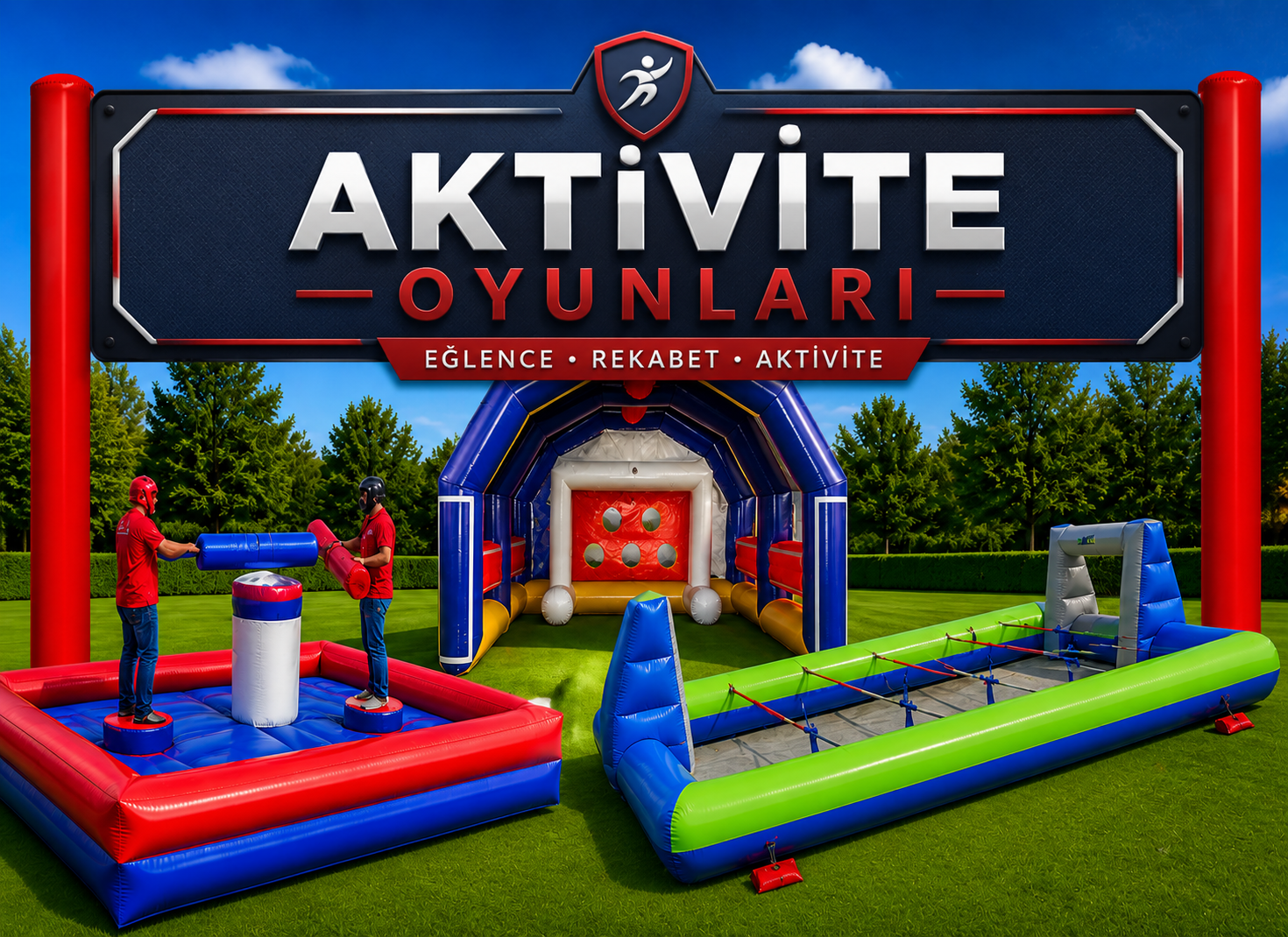 Şişme Aktivite Oyunları
