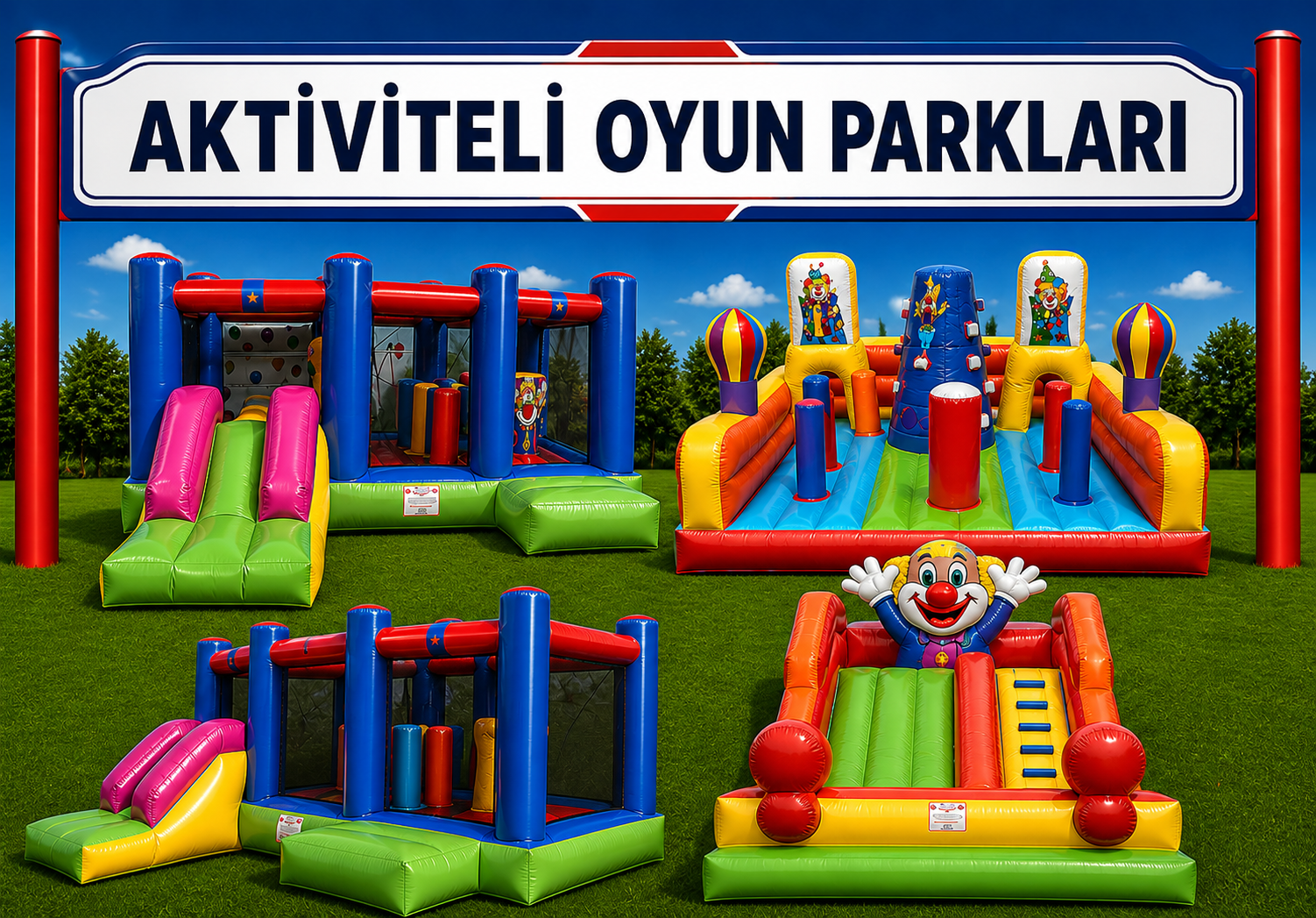 Şişme Combo Oyun Parkları