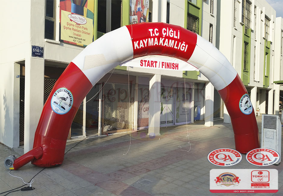 Şişme Yol Takı - Yol Kemeri